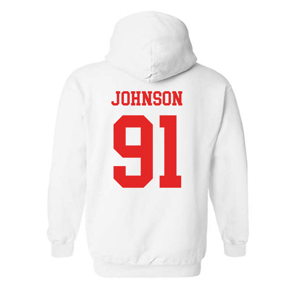 Texas Tech - NCAA Football : Krush Johnson - Classic Shersey Hooded Sweatshirt-1
