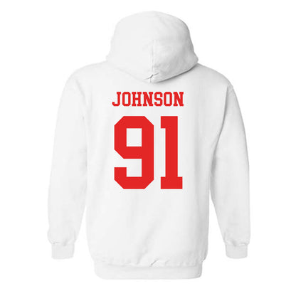 Texas Tech - NCAA Football : Krush Johnson - Classic Shersey Hooded Sweatshirt-1