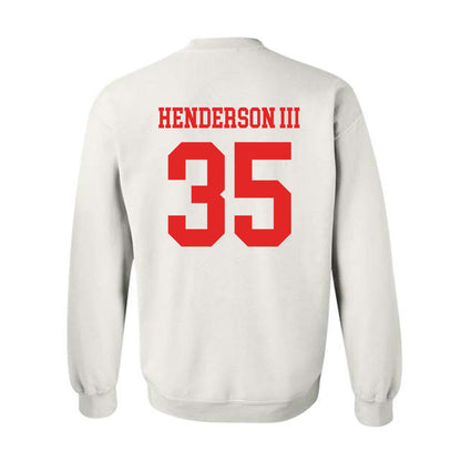 Texas Tech - NCAA Football : Michael Henderson III - Classic Shersey Crewneck Sweatshirt-1