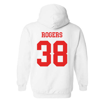 Texas Tech - NCAA Baseball : Jacob Rogers - Classic Shersey Hooded Sweatshirt-1