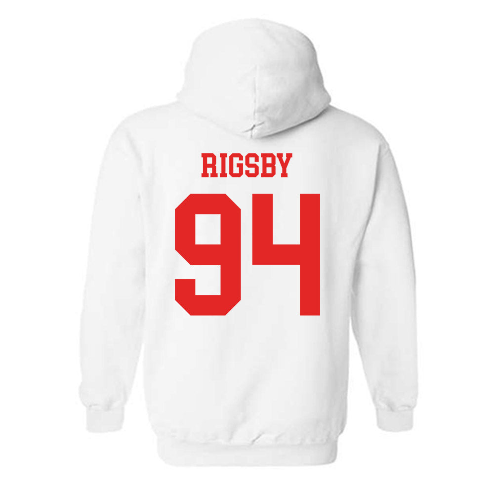Texas Tech - NCAA Football : Braylon Rigsby - Classic Shersey Hooded Sweatshirt-1