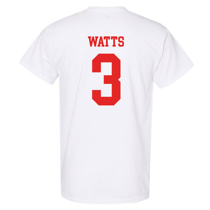 Texas Tech - NCAA Men's Basketball : Lejuan Watts - Classic Shersey T-Shirt-1