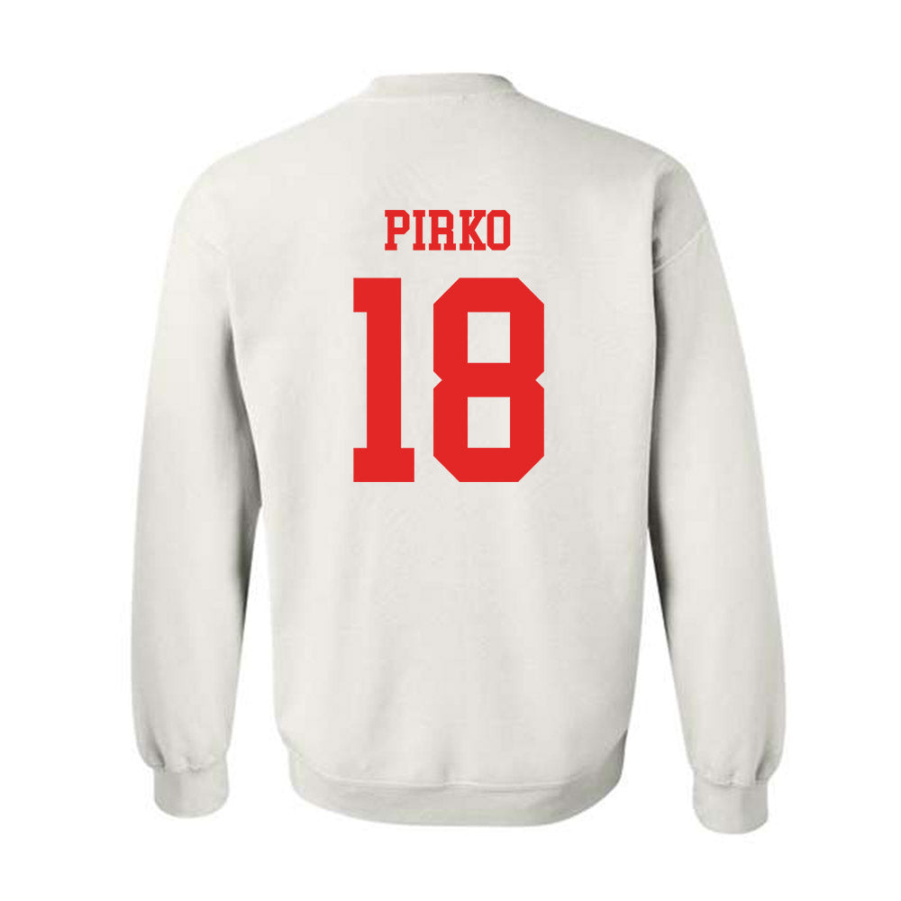 Texas Tech - NCAA Baseball : lukas pirko - Classic Shersey Crewneck Sweatshirt-1