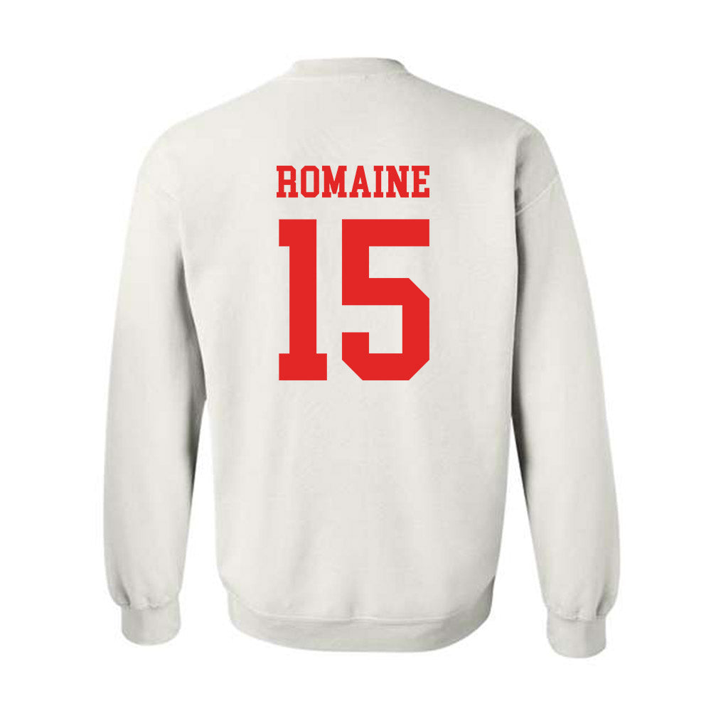 Texas Tech - NCAA Football : Austin Romaine - Classic Shersey Crewneck Sweatshirt-1