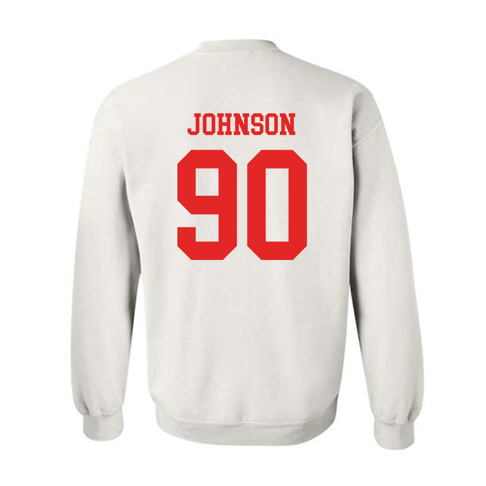 Texas Tech - NCAA Football : Ayden Johnson - Classic Shersey Crewneck Sweatshirt-1