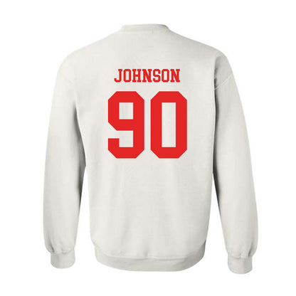 Texas Tech - NCAA Football : Ayden Johnson - Classic Shersey Crewneck Sweatshirt-1
