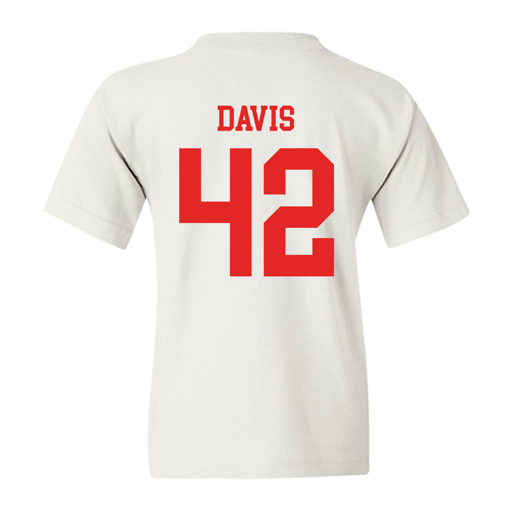 Texas Tech - NCAA Softball : Mihyia Davis - Classic Shersey Youth T-Shirt-1