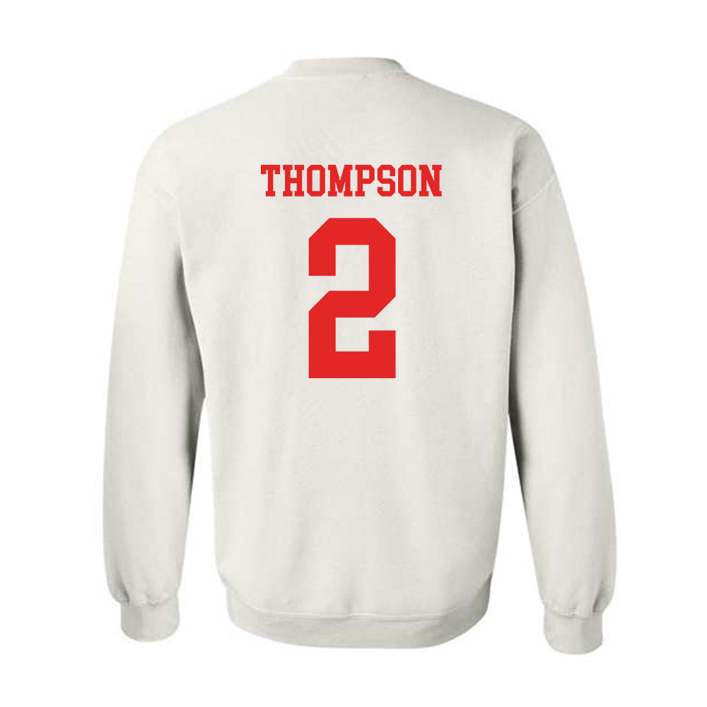 Texas Tech - NCAA Baseball : Kyeler Thompson - Classic Shersey Crewneck Sweatshirt-1