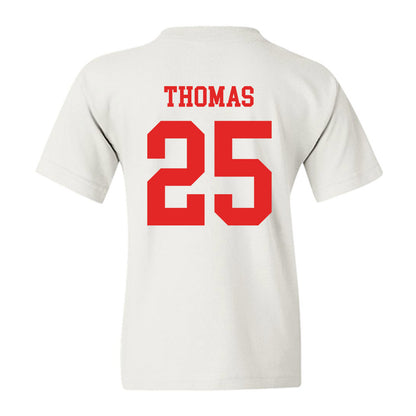 Texas Tech - NCAA Baseball : Chase Thomas - Classic Shersey Youth T-Shirt-1