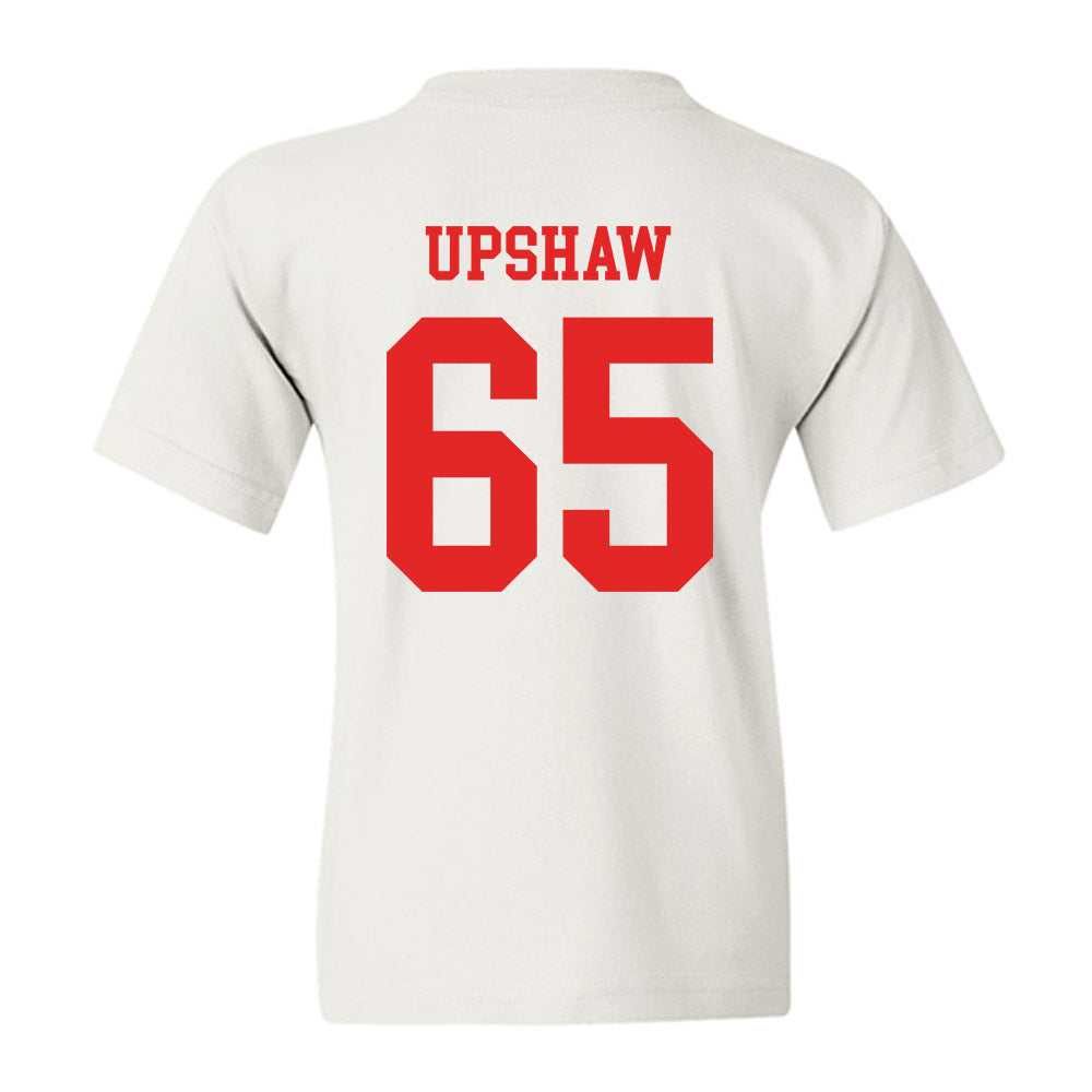 Texas Tech - NCAA Football : Danthis Upshaw - Classic Shersey Youth T-Shirt-1