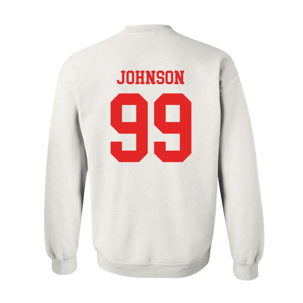 Texas Tech - NCAA Football : JoJo Johnson - Classic Shersey Crewneck Sweatshirt-1