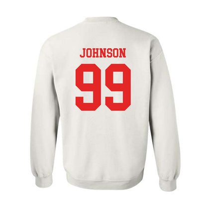 Texas Tech - NCAA Football : JoJo Johnson - Classic Shersey Crewneck Sweatshirt-1