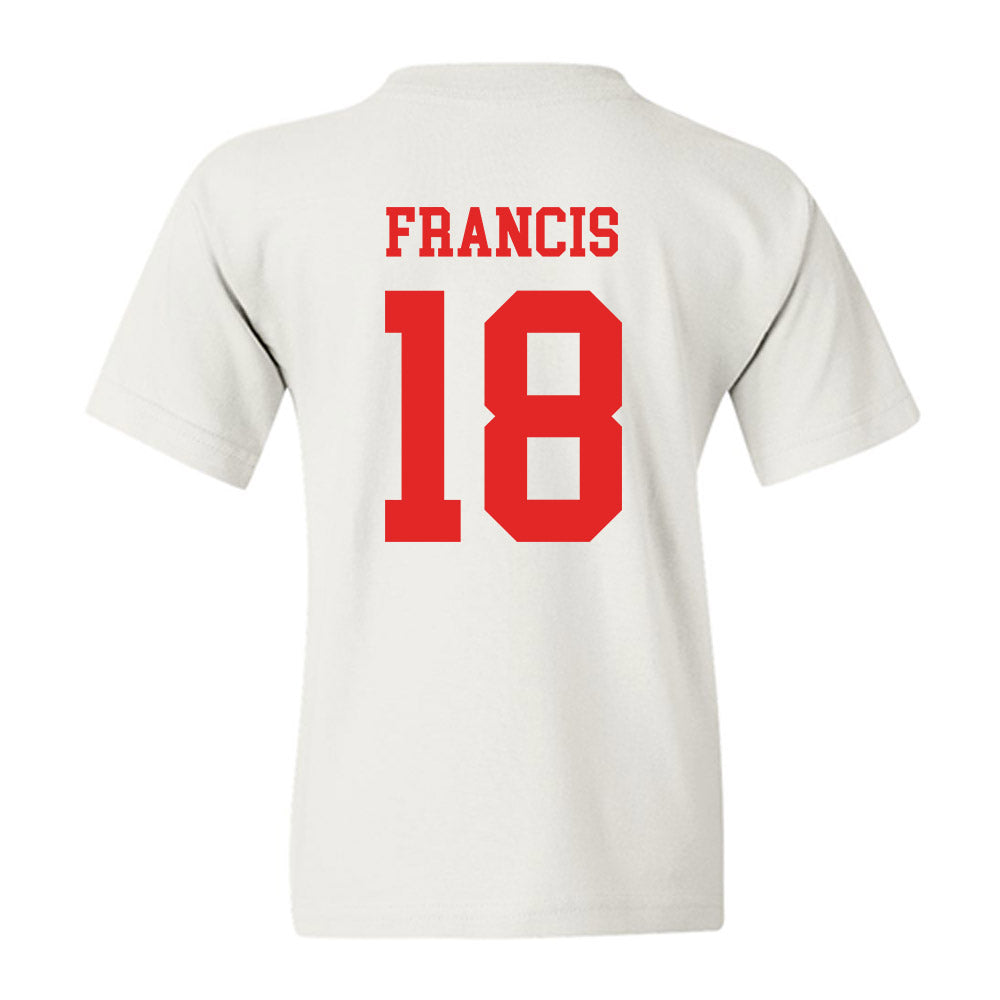 Texas Tech - NCAA Football : Kirk Francis - Classic Shersey Youth T-Shirt-1