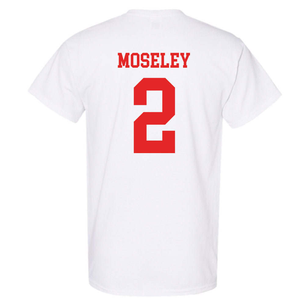 Texas Tech - NCAA Men's Basketball : Josiah Moseley - Classic Shersey T-Shirt-1