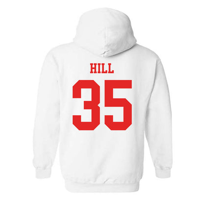 Texas Tech - NCAA Football : Adam Hill - Classic Shersey Hooded Sweatshirt-1