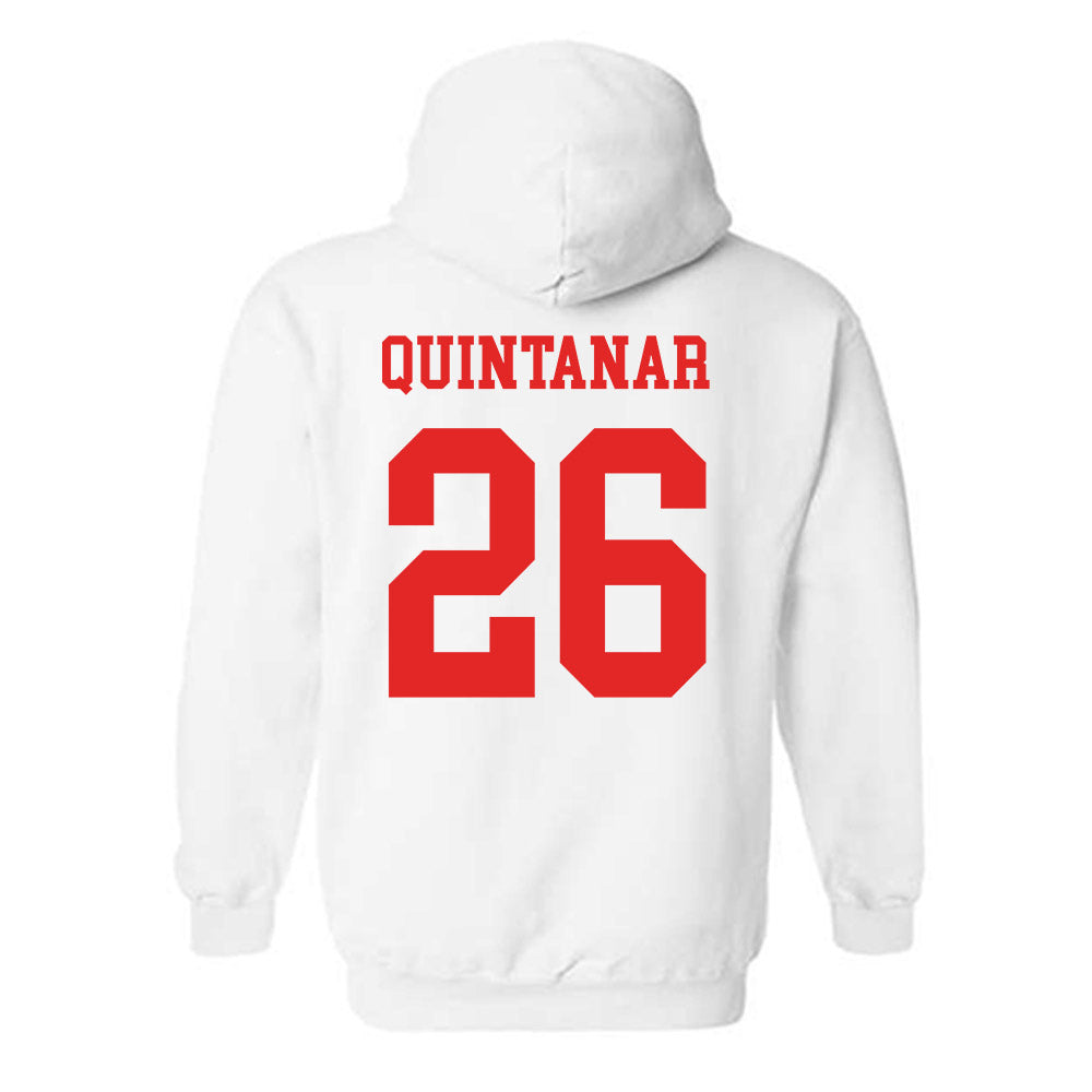 Texas Tech - NCAA Baseball : Matt Quintanar - Classic Shersey Hooded Sweatshirt-1