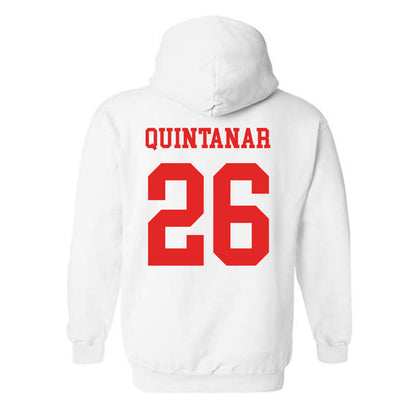 Texas Tech - NCAA Baseball : Matt Quintanar - Classic Shersey Hooded Sweatshirt-1