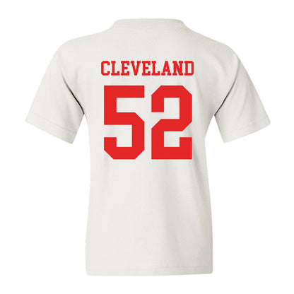 Texas Tech - NCAA Football : Cash Cleveland - Classic Shersey Youth T-Shirt-1