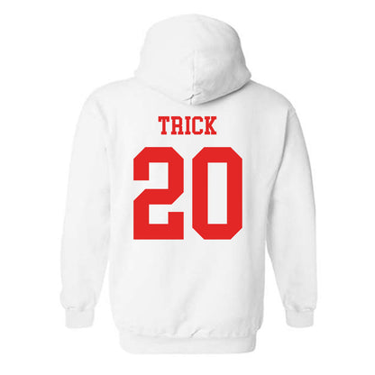 Texas Tech - NCAA Football : Adam Trick - Classic Shersey Hooded Sweatshirt-1