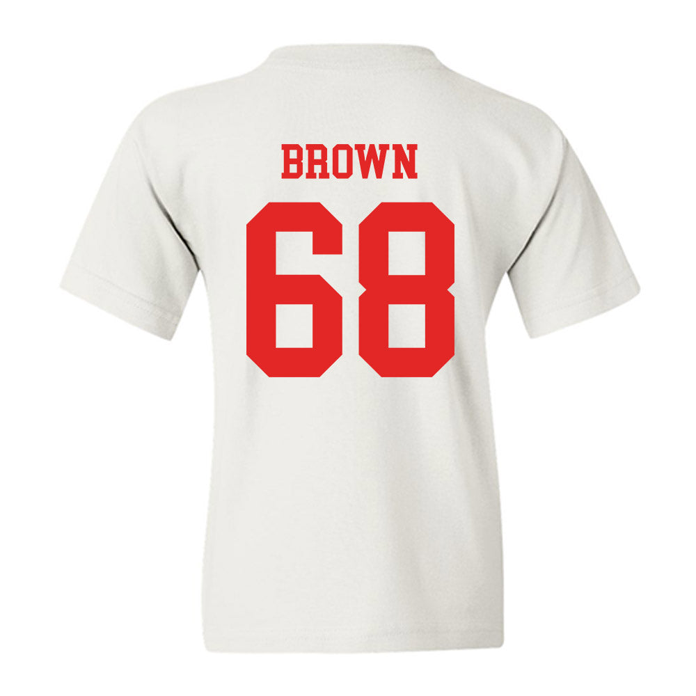 Texas Tech - NCAA Football : Ren Brown - Classic Shersey Youth T-Shirt-1