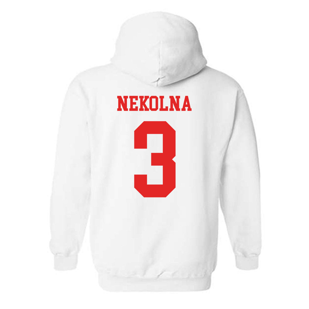 Texas Tech - NCAA Women's Basketball : Julie Nekolna - Classic Shersey Hooded Sweatshirt-1