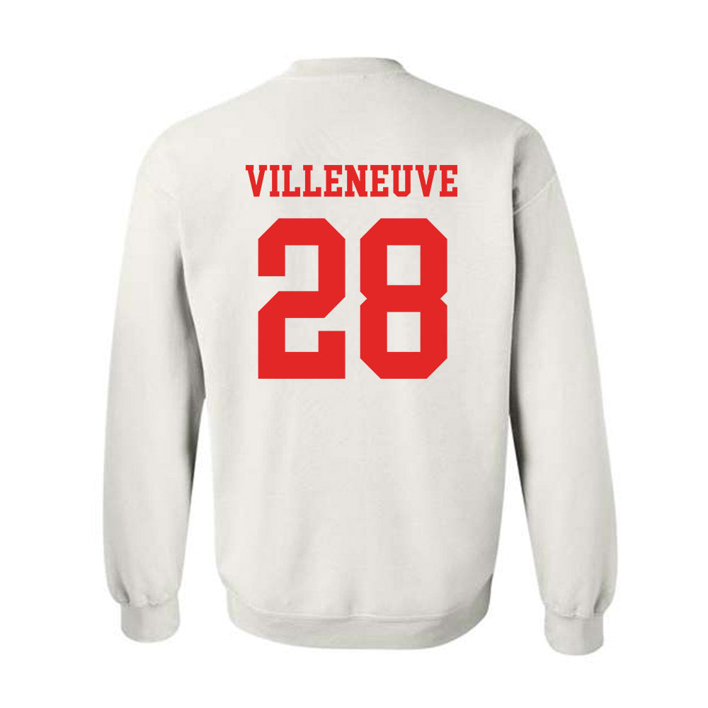 Texas Tech - NCAA Baseball : Robin Villeneuve - Classic Shersey Crewneck Sweatshirt-1