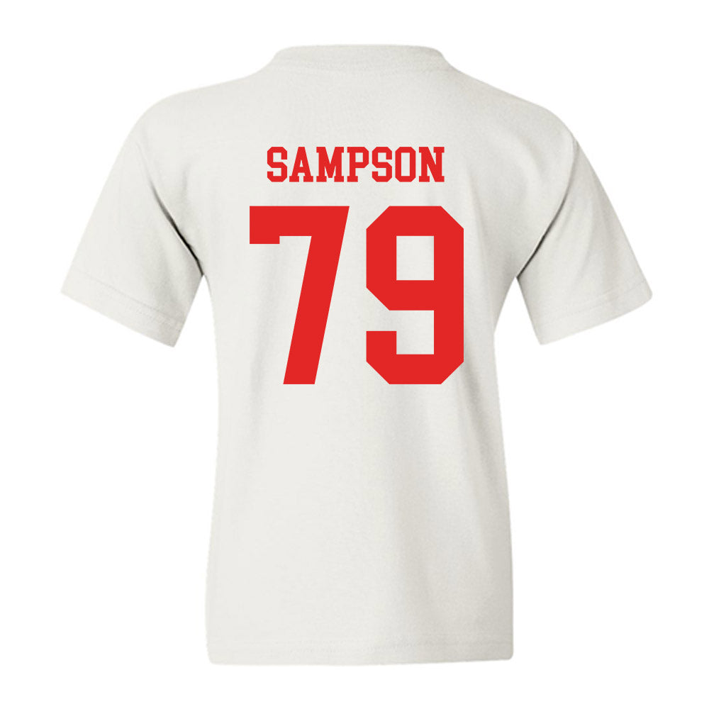 Texas Tech - NCAA Football : Howard Sampson - Classic Shersey Youth T-Shirt-1