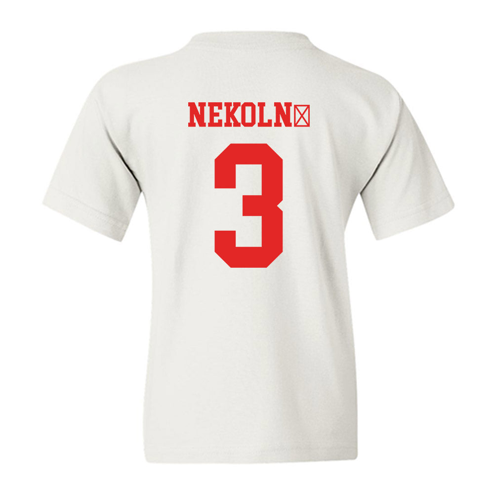 Texas Tech - NCAA Women's Basketball : Julie Nekoln� - Classic Shersey Youth T-Shirt-1