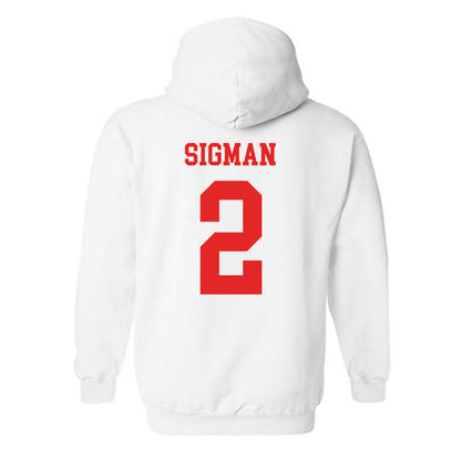 Texas Tech - NCAA Women's Volleyball : Gretchen Sigman - Classic Shersey Hooded Sweatshirt-1