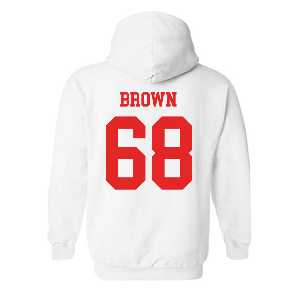 Texas Tech - NCAA Football : Ren Brown - Classic Shersey Hooded Sweatshirt-1