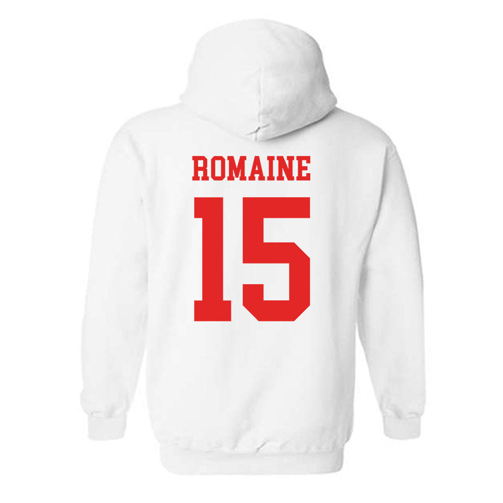 Texas Tech - NCAA Football : Austin Romaine - Classic Shersey Hooded Sweatshirt-1