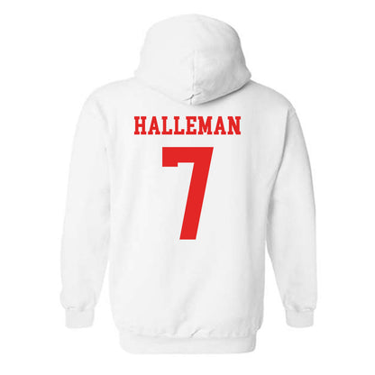 Texas Tech - NCAA Softball : Logan Halleman - Classic Shersey Hooded Sweatshirt