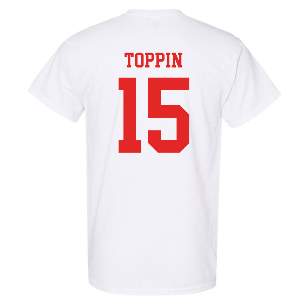 Texas Tech - NCAA Men's Basketball : JT Toppin - Classic Shersey T-Shirt-1