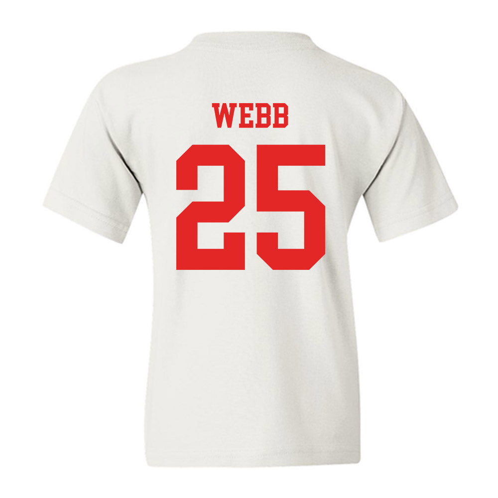 Texas Tech - NCAA Football : Donovan Webb - Classic Shersey Youth T-Shirt-1