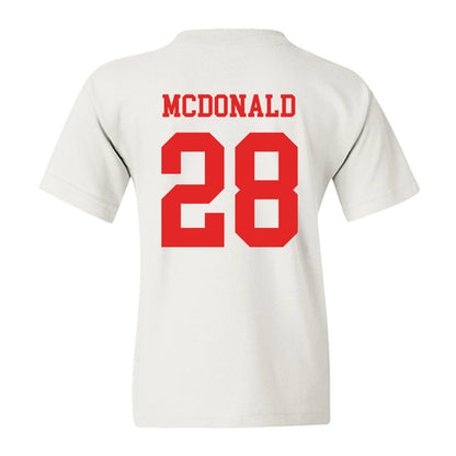 Texas Tech - NCAA Football : Braylan McDonald - Classic Shersey Youth T-Shirt-1