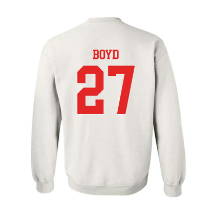 Texas Tech - NCAA Football : Amier Boyd - Classic Shersey Crewneck Sweatshirt-1