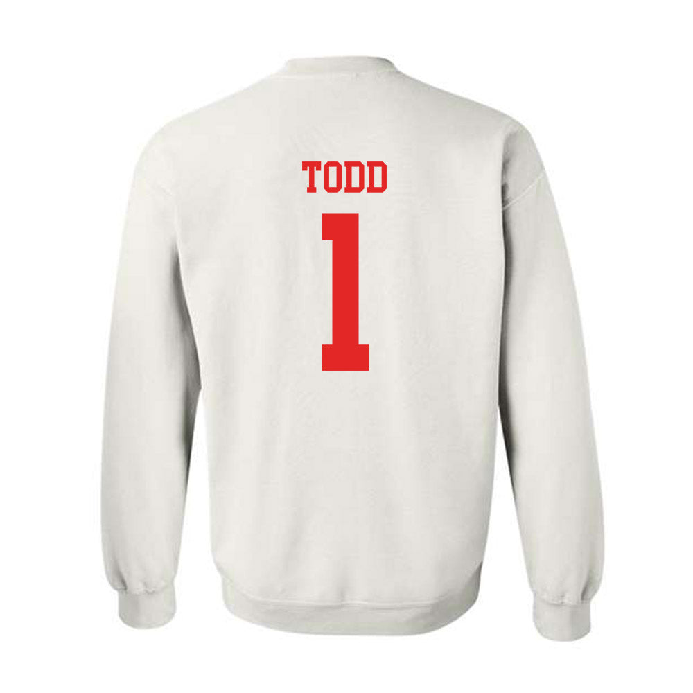 Texas Tech - NCAA Women's Soccer : Adelyn Todd - Classic Shersey Crewneck Sweatshirt-1