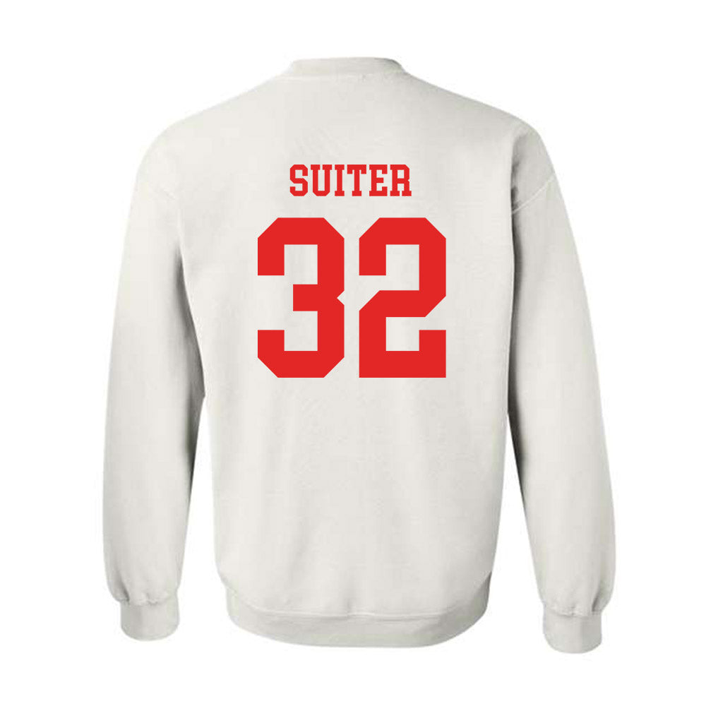 Texas Tech - NCAA Baseball : Bryce Suiter - Classic Shersey Crewneck Sweatshirt-1