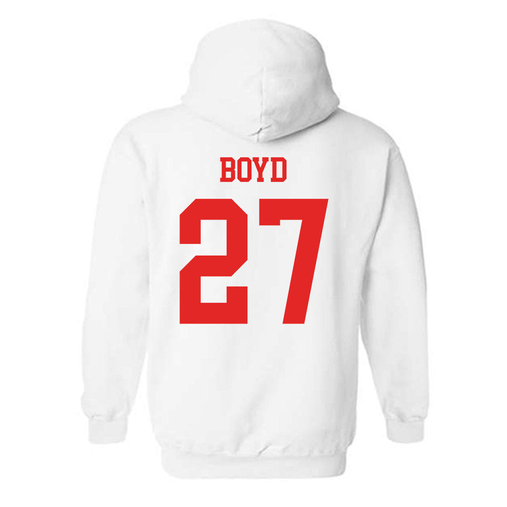 Texas Tech - NCAA Football : Amier Boyd - Classic Shersey Hooded Sweatshirt-1