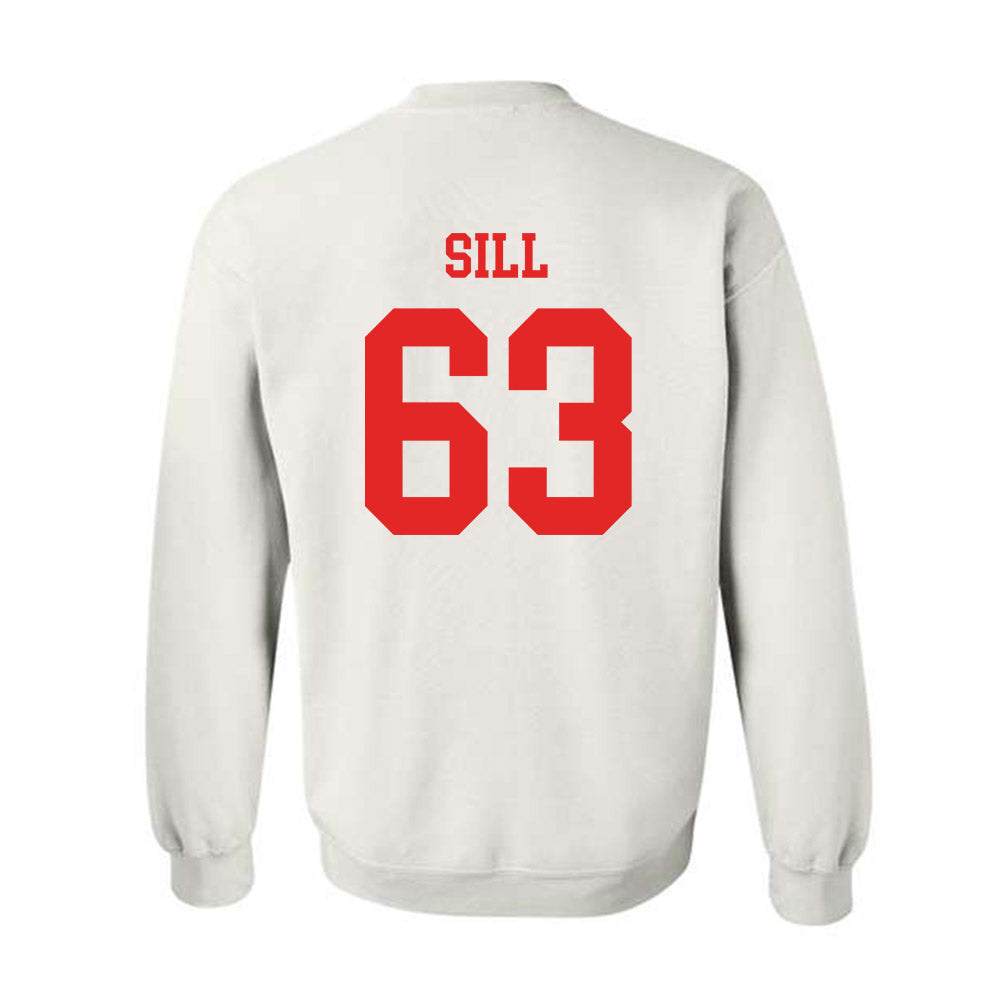 Texas Tech - NCAA Football : Daniel Sill - Classic Shersey Crewneck Sweatshirt-1