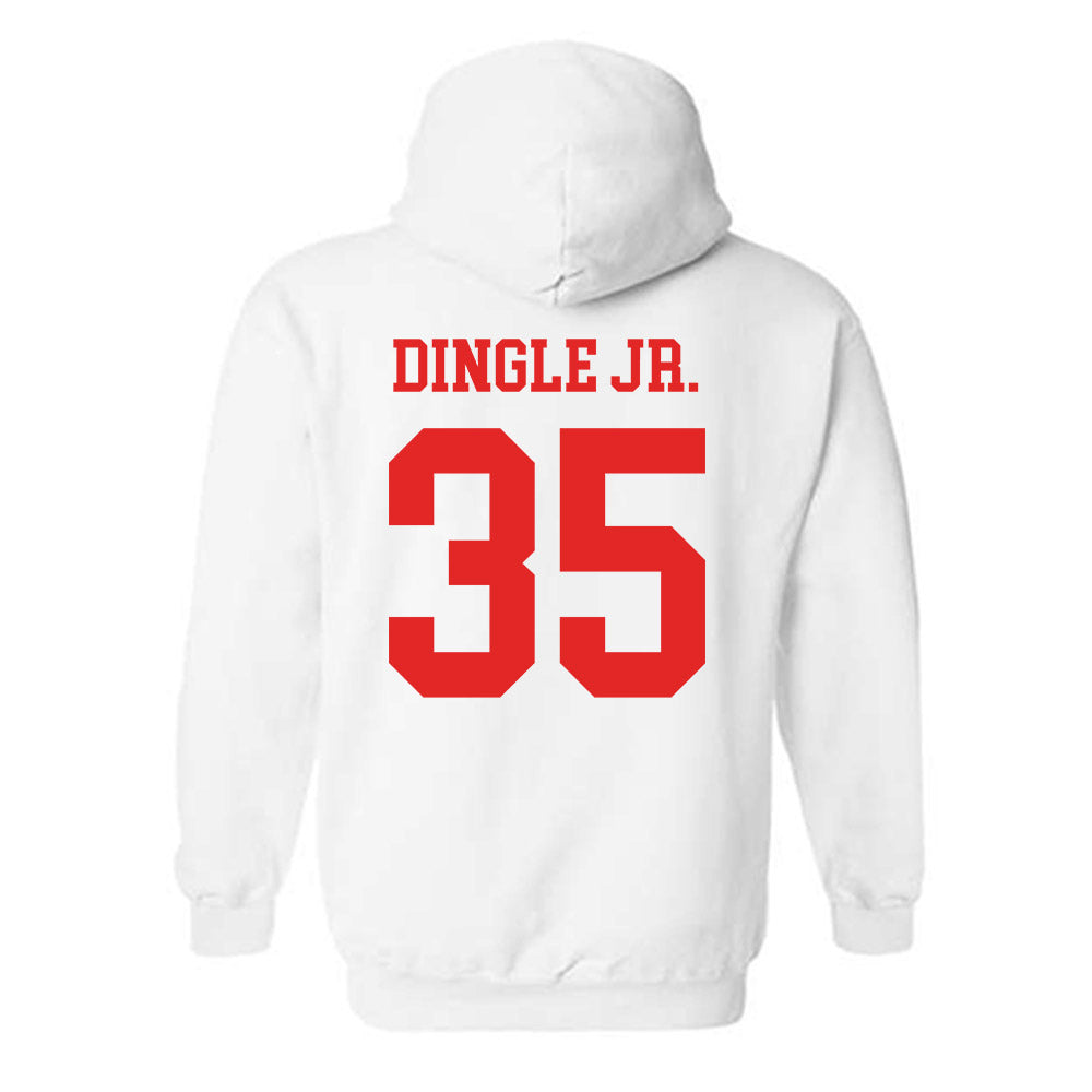 Texas Tech - NCAA Football : Miquel Dingle Jr. - Classic Shersey Hooded Sweatshirt-1