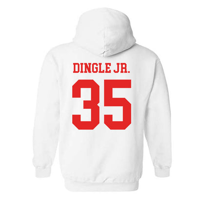 Texas Tech - NCAA Football : Miquel Dingle Jr. - Classic Shersey Hooded Sweatshirt-1