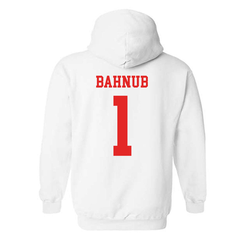 Texas Tech - NCAA Women's Volleyball : Taylor Bahnub - Classic Shersey Hooded Sweatshirt-1