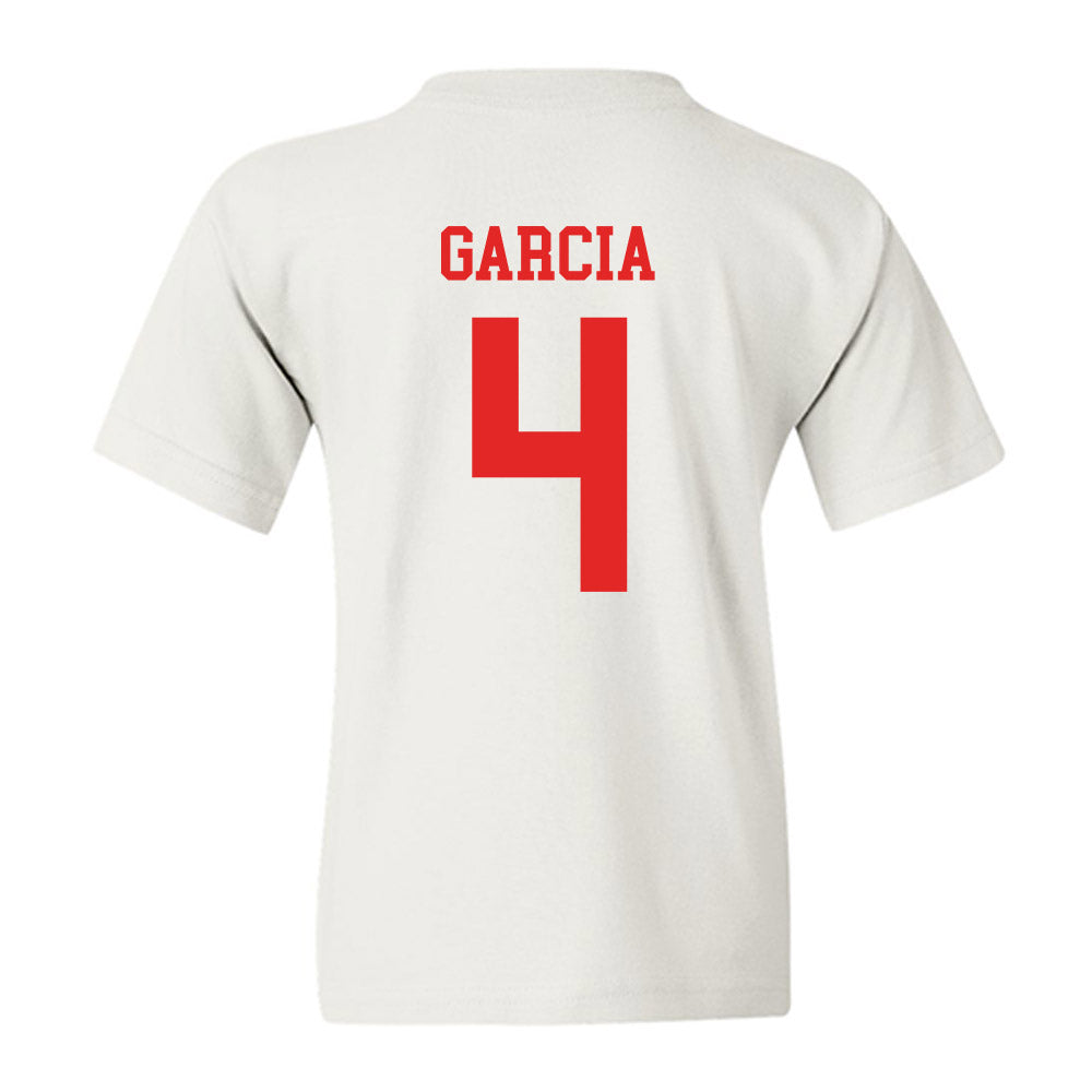 Texas Tech - NCAA Baseball : Linkin Garcia - Classic Shersey Youth T-Shirt-1
