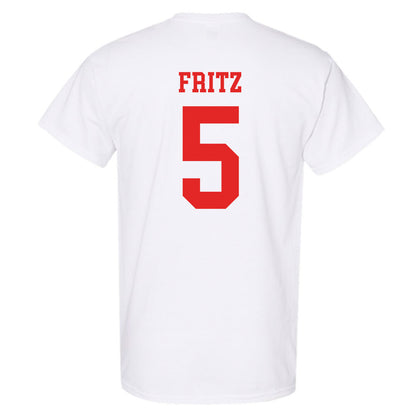 Texas Tech - NCAA Women's Basketball : Denae Fritz - Classic Shersey T-Shirt-1