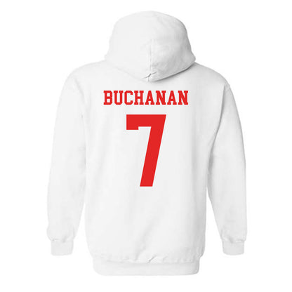 Texas Tech - NCAA Women's Volleyball : Lauren Buchanan - Classic Shersey Hooded Sweatshirt-1