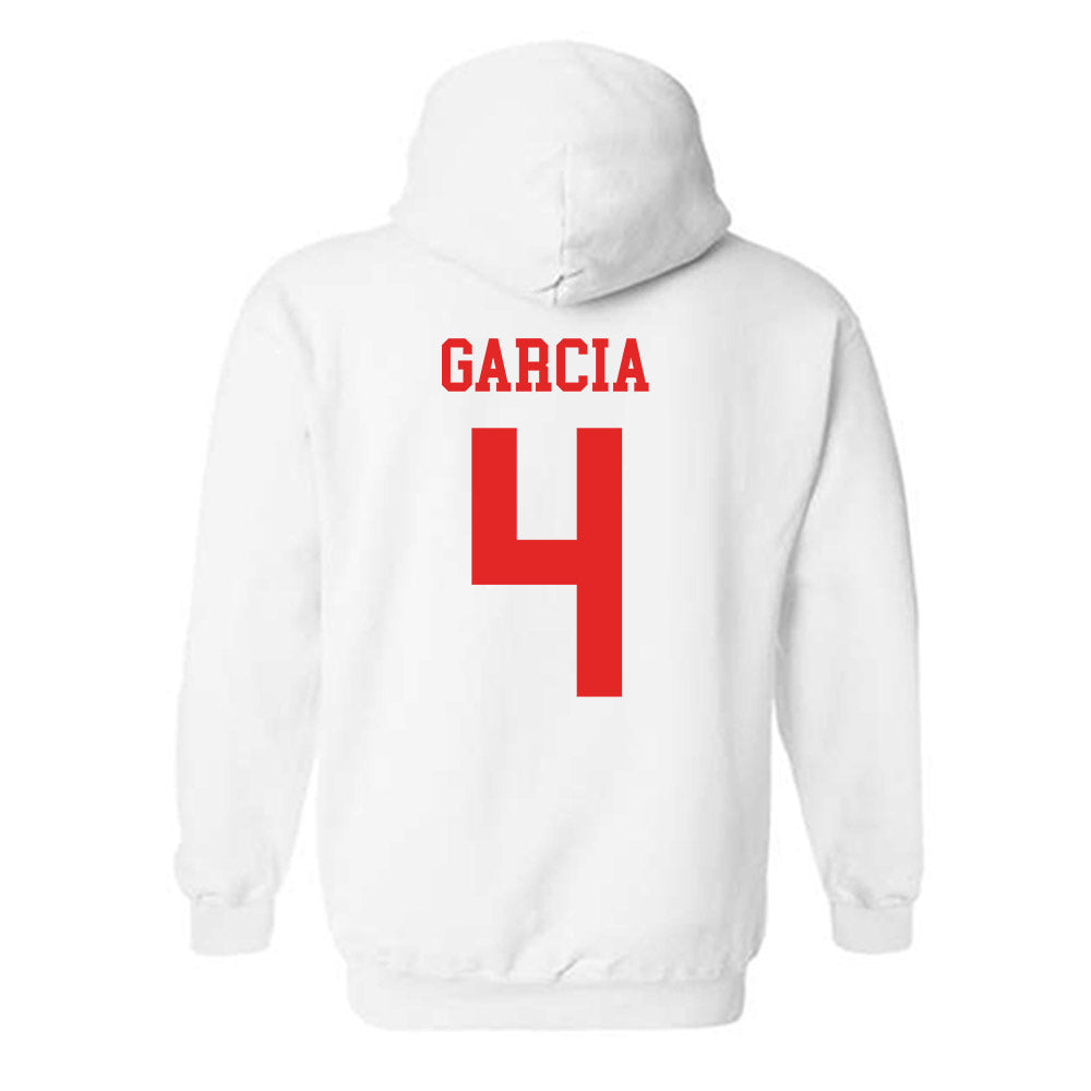 Texas Tech - NCAA Baseball : Linkin Garcia - Classic Shersey Hooded Sweatshirt-1