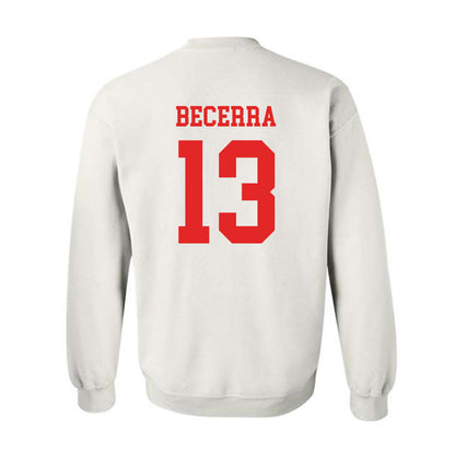 Texas Tech - NCAA Baseball : Donovan Becerra - Classic Shersey Crewneck Sweatshirt-1