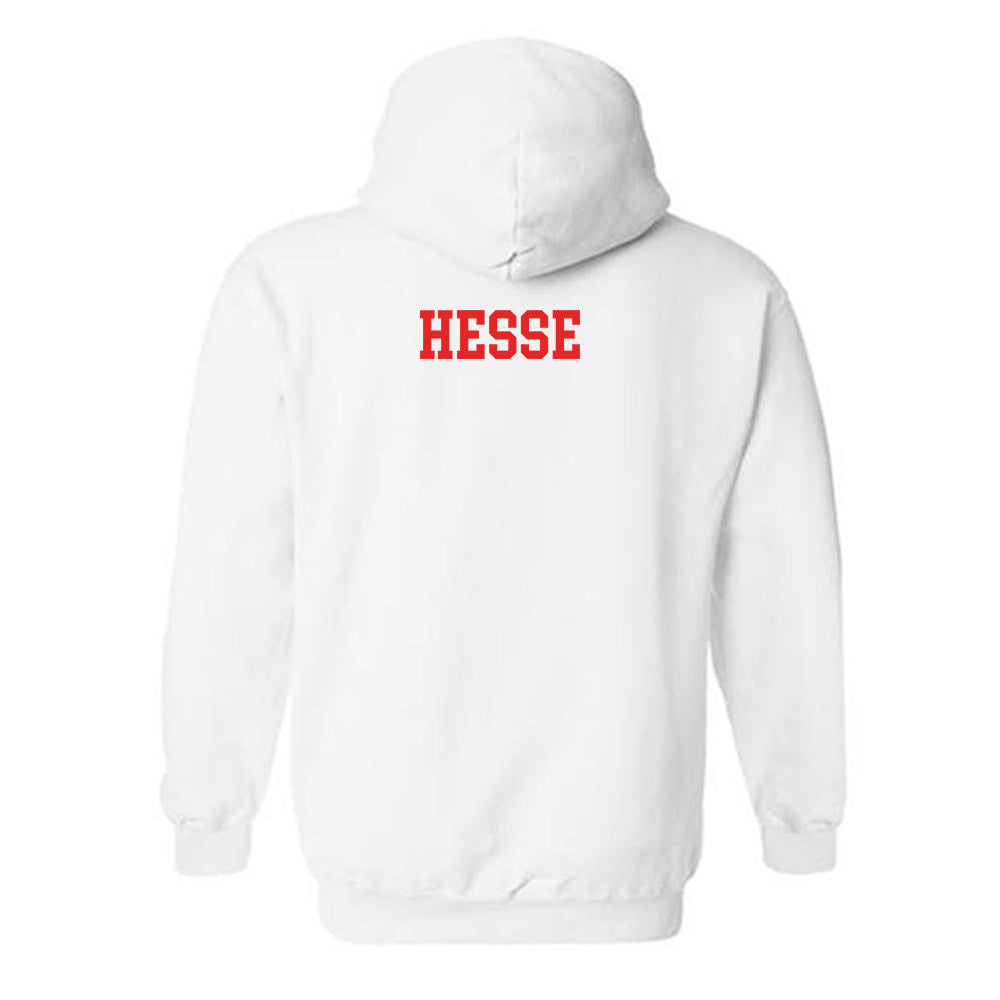 Texas Tech - NCAA Baseball : Daniel Hesse - Classic Shersey Hooded Sweatshirt-1