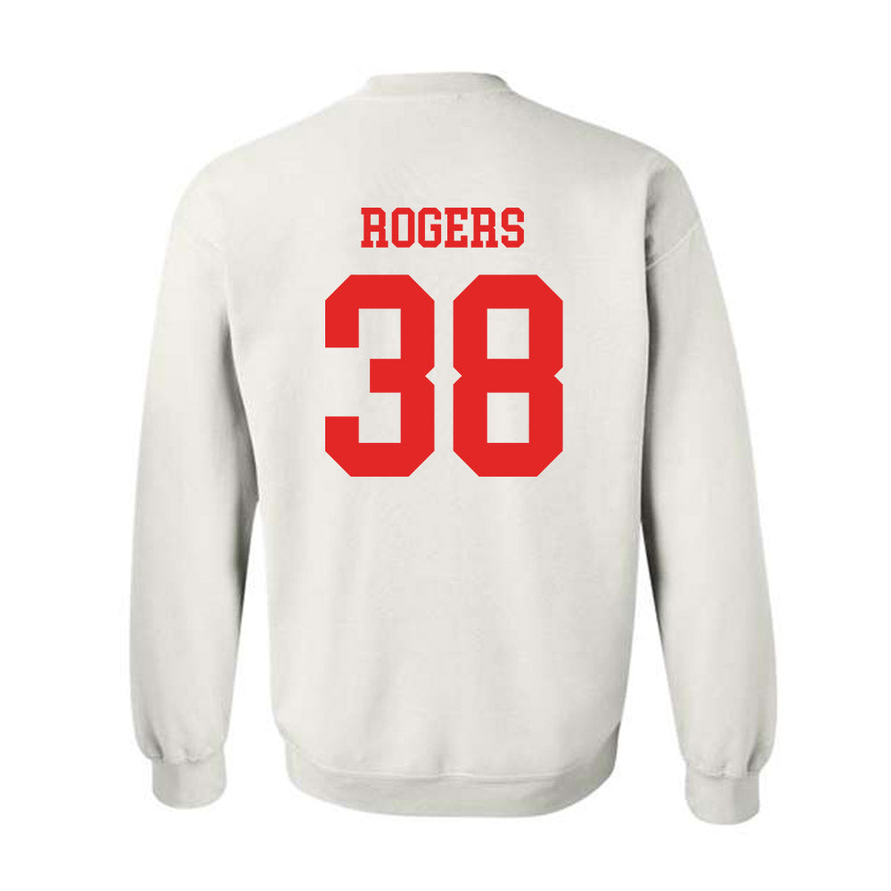 Texas Tech - NCAA Baseball : Jacob Rogers - Classic Shersey Crewneck Sweatshirt-1